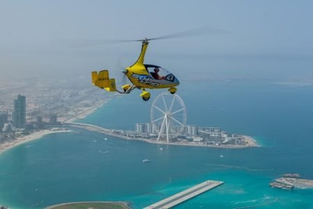 Experience Gyrocopter Flight In Dubai